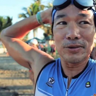 Father of Philippine Triathlon, FRANK “The Legend” LACSON