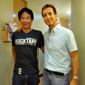 Father of Philippine Triathlon with dr. martin camara