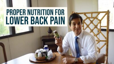 Proper Nutrition for Lower Back Pain