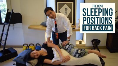 THE BEST SLEEPING POSITIONS FOR BACK PAIN