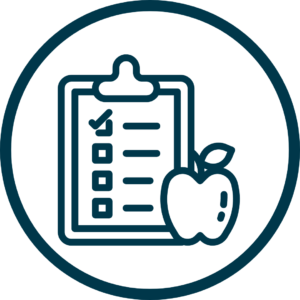 Healthy Aging focus on Nutrition Icon