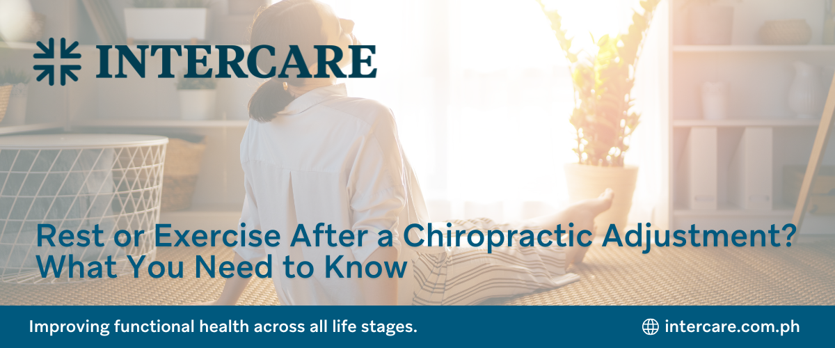 Rest or Exercise After a Chiropractic Adjustment? What You Need to Know