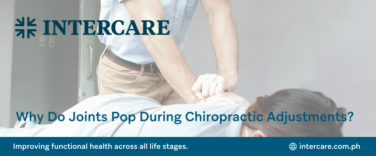 Chiropractic care session with hands-on spinal manipulation